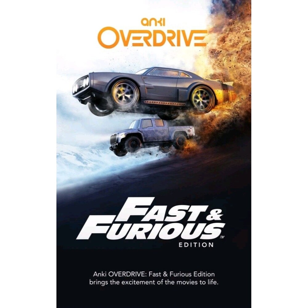 Anki Overdrive Fast & Furious Edition Super Car Remote Control Cars Promo Poster